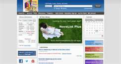 Desktop Screenshot of delialibrary.ca