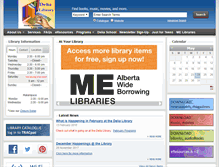 Tablet Screenshot of delialibrary.ca